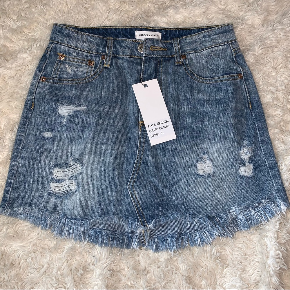 Denim skirt